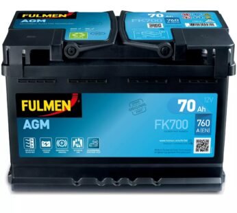 BATTERIE FULMEN START STOP AGM FK700 12V 70AH 760A